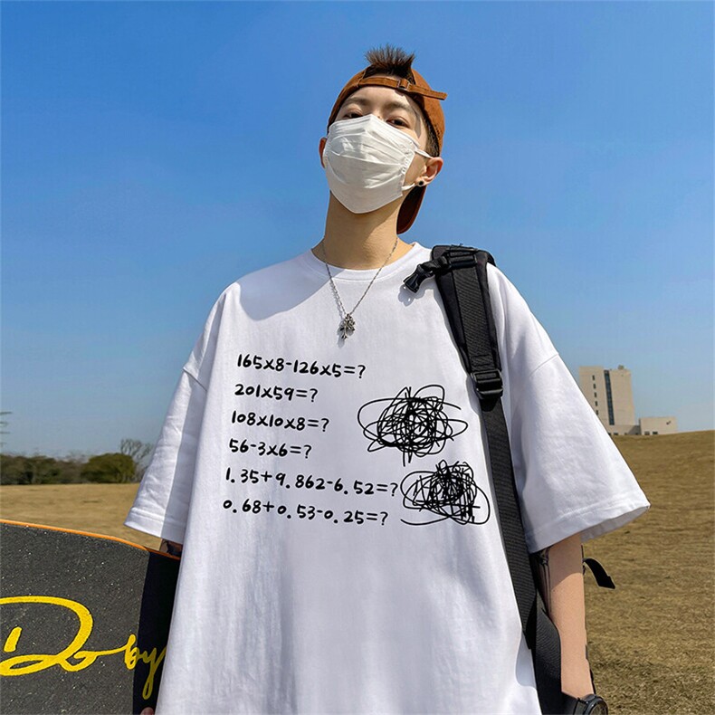 抖音得物二开现货供应220克夏装重磅美式高街宽松短袖t恤MT59,男装T恤,电商A486-1