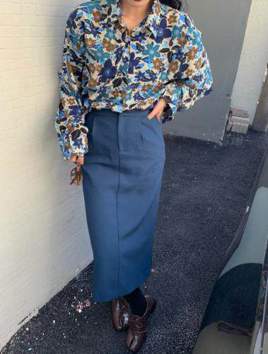 秋季港风碎花衬衣，其它，U SAY(3F)