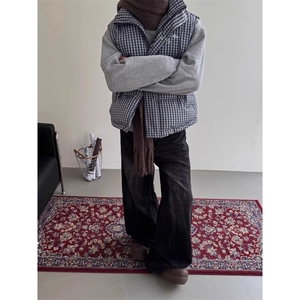1506-1/MA031/P刺绣立领门禁款棉衣棉服马甲外套男女同款图片