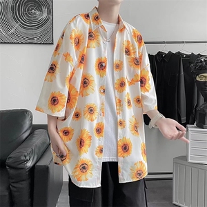 长袖衬衫春款男港风潮流C0000012P32图片