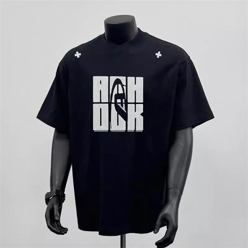 刺绣纯棉短袖t恤女2026夏季新款宽松情侣设计感半袖上衣DT230P38，男装T恤，星座1013-5