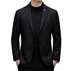 DJ2225钱塘2020-3秋冬季新款时尚休闲简约合身中年男士西服P152，男装西服，钱塘207-3