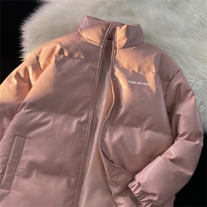 特批70 新款港风中性印花皮棉衣外套保暖御寒皮棉服PY8933-P70图片