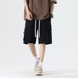 美式高街潮牌工装短裤潮流宽松休闲五分裤A161-DK726-P33图片