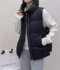羽绒马甲，女装马甲，卡薇尔