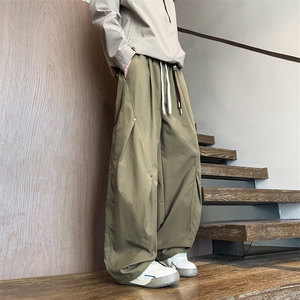 春季现货男女同款直筒休闲裤DSA157B-K2601-P47图片