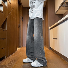 加长版裤子男高个子美式高街188cm110牛仔裤KZ010P58加绒68控78，男装牛仔裤，电商B312