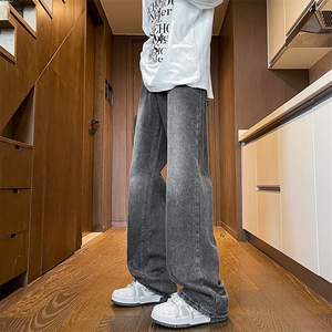 加长版裤子男高个子美式高街188cm110牛仔裤KZ010P58加绒68控78图片