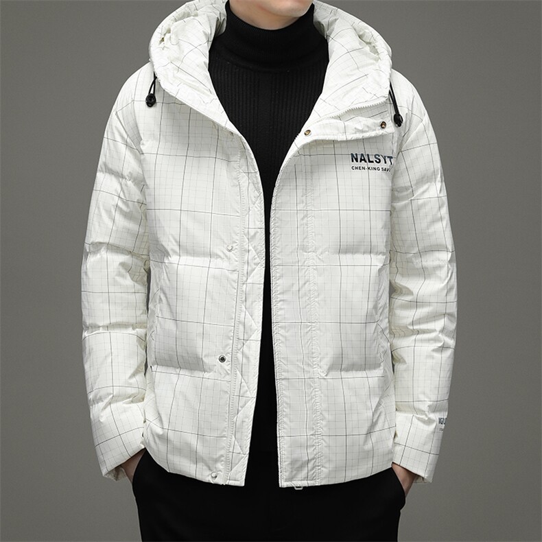 新款羽绒服中年男士外套时尚商务休闲冬季保暖羽绒服XS98960-P260，男装羽绒服，电商B212（原钱塘6029）