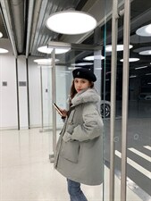 冬季新款派克羽绒服，女装羽绒服，QIANCHEN 谦晨