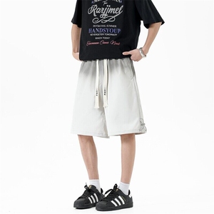 冰丝速干休闲短裤夏季男款2025新款夏天外穿运动五分裤Z8701-P38图片