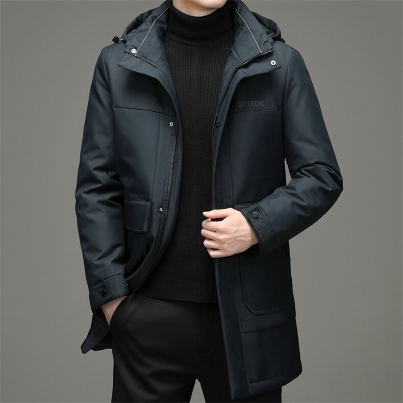 冬季新款脱卸帽羽绒服休闲拆卸内胆外套爸爸装上衣YYYR6806-P335,男装羽绒服,电商B212（原钱塘6029）