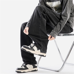 弹力软牛仔裤男款修身vibe美式裤子A080-7501-P50控68图片