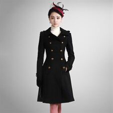 贾乃亮陈乔恩黄宗泽同款情侣加长款风衣春夏呢大衣外套FY02，男装风衣，星座1904A