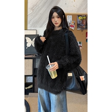 舒适感随性穿搭松弛感毛衣男女同款休闲百搭个性上衣HY609TP60，男装针织衫/毛衣，电商A102B