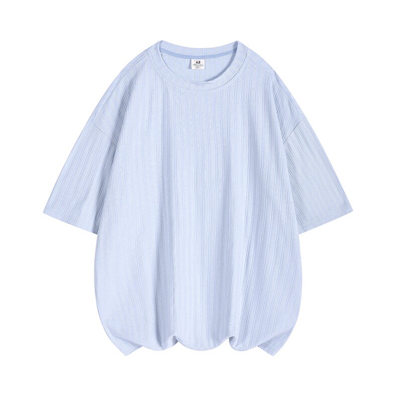 8XL-M重磅！特大码港风短袖T恤男士半袖男五分袖体恤衫DX306P40,男装T恤,电商D206-1