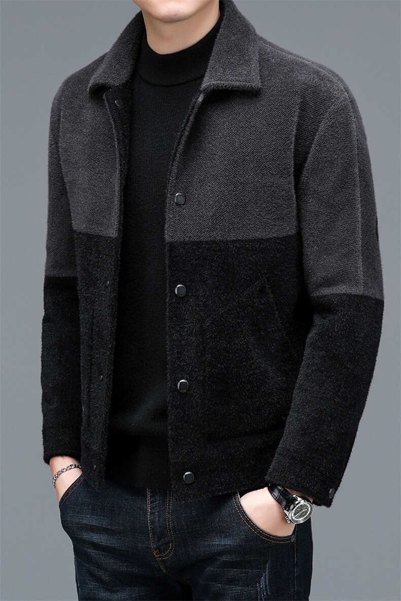 NN3301钱塘2020-3冬季百搭厚款商务休闲中年男士夹克外套P140,男装夹克,钱塘207-3
