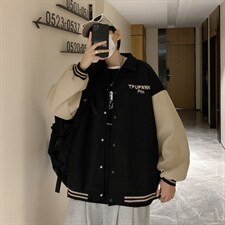 潮流夹克潮男双层毛呢拼接夹克Y95P58，男装夹克，星座1116-2