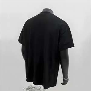 1506/QGT1780/P32纯棉短袖潮牌男装上衣服潮流百搭半袖男士体恤图片