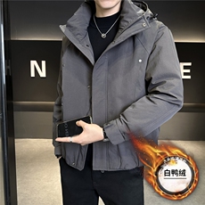 3928P205标50羽绒服美式休闲店主风M-3XL控活动价298，男装羽绒服，星座414（原B263）