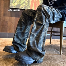 XZ616秋季新款重磅迷彩工装打褶休闲长裤TY1115特P65控88，男装休闲裤，星座512A（原616）