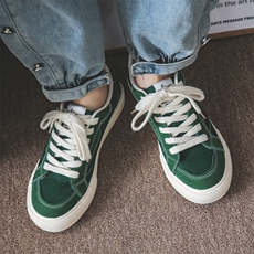 2023新款ins板鞋平底帆布鞋男夏百搭小白鞋韩版学生系带情侣款，女鞋帆布鞋，电商A223