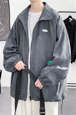 假两件外套男生夹克休闲潮牌ins春秋款男装22113-P70控108，男装夹克，星座717