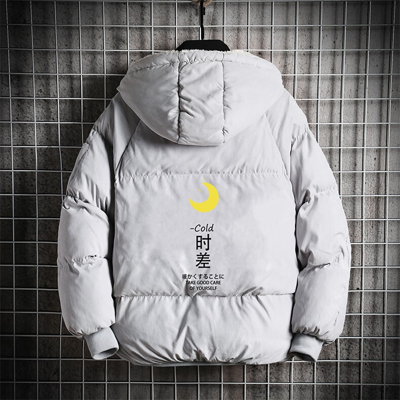 MY16047-P100 加厚加绒衣男面包服男大码服男袄男外套男图片