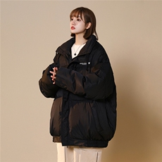 凯旋白鸭绒中性冬季新品设计感抽绳立领羽绒服YR214P195控258，男装羽绒服，A247A