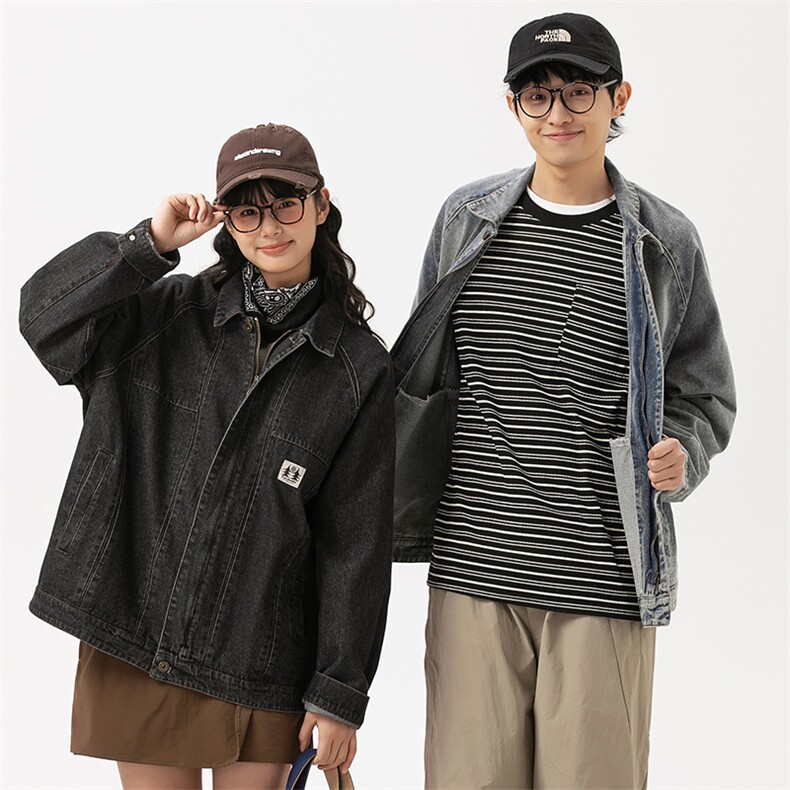 2026春季新款男装日系潮牌宽松牛仔外套休闲夹克JK576-F139,男装工装外套,电商A101（原外27）