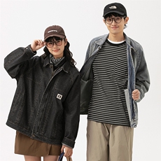 2026春季新款男装日系潮牌宽松牛仔外套休闲夹克JK576-F139，男装工装外套，电商A101（原外27）