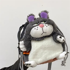 多米毛绒玩具厂 路西法猫