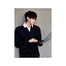1506/QA520/P50美式假两件叠穿卫衣，男装卫衣，星座1506