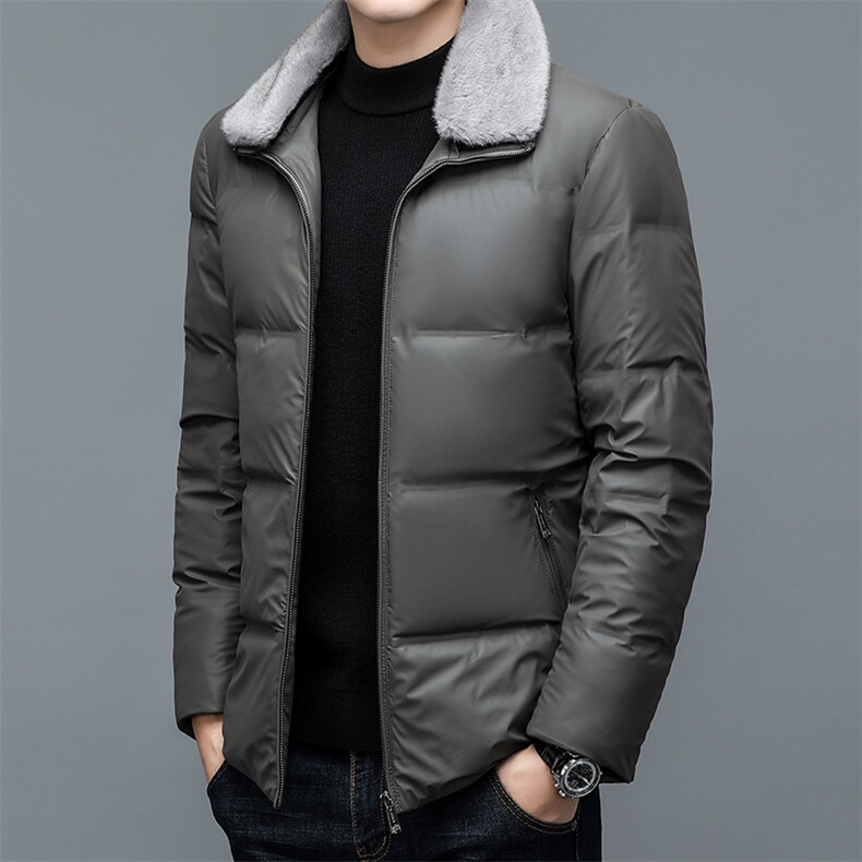 AC2222钱塘2020-3冬季羽绒服白鸭绒防寒保暖外套男加厚P185,男装羽绒服,钱塘207-3