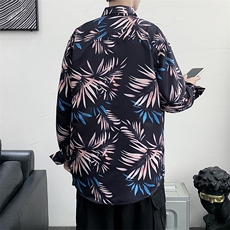 长袖衬衫男港风日系衬衫C9631P27，男装衬衫，星座1116-2