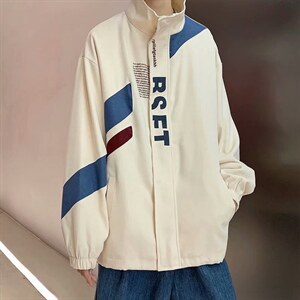 美式工装外套春秋ins高街百搭原宿风潮牌日系炸街夹克 W1383-P55图片