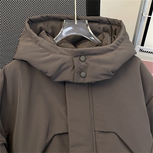 美式棉服男冬季解构小众设计高级感加厚保暖棉衣外套G81033-P110图片