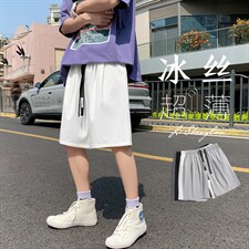 精品夏季冰丝短裤男五分裤休闲裤515-特批20,男装休闲裤,星座718-1