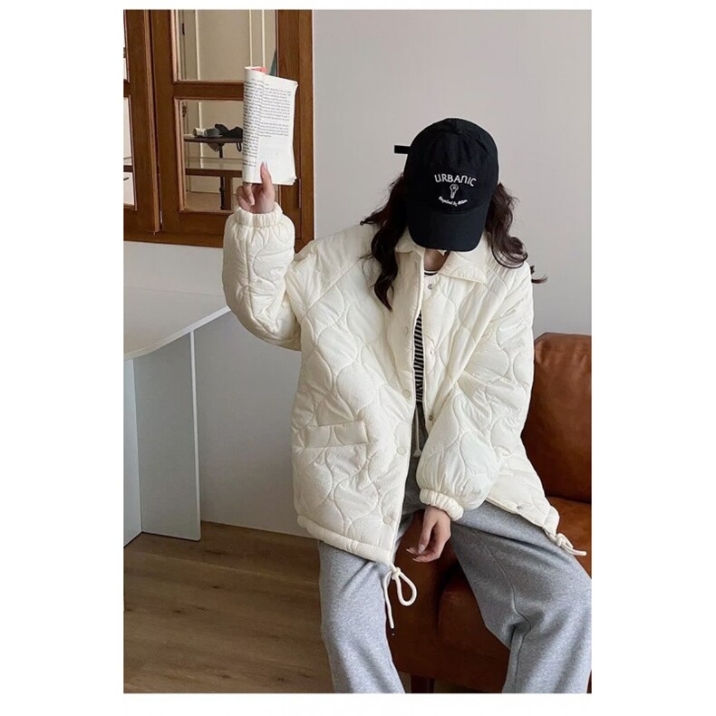 羊羔毛外套女加绒棉衣女款2025新款秋冬季韩系设计感小众棉服,男装棉衣,星座506A