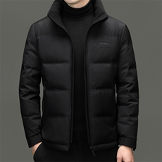 男装羽绒服YR6470新品主推鹅绒立领轻商鹅绒绒感强实体高品质，男装羽绒服，钱塘207-1