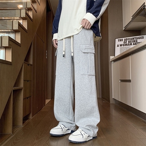现货！秋冬男士高品质华棉宽松钢印工装裤休闲裤 K78-p55-控88图片