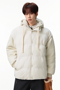 新款冬季羽绒棉服棉袄连帽假两件韩版宽松外套A436-2511-P85图片