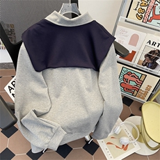 高质量重磅卫衣外套带披肩WY0112-P70，女装短外套，星座308B-2