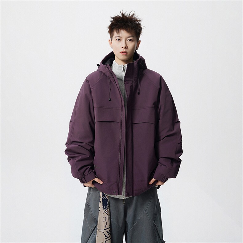2025冬季新款男士连帽加棉加厚帅气休闲工装棉衣外套752-P75,男装棉衣,星座1403A