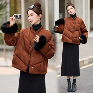 2025年冬季中式保暖羽绒新款羽绒服图片