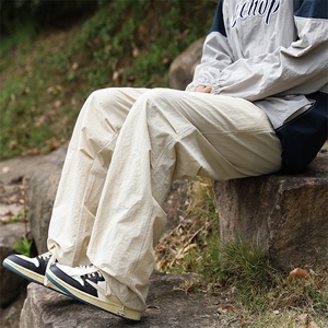 运动休闲裤男女同款春秋季情侣卫裤潮K0295-P38图片