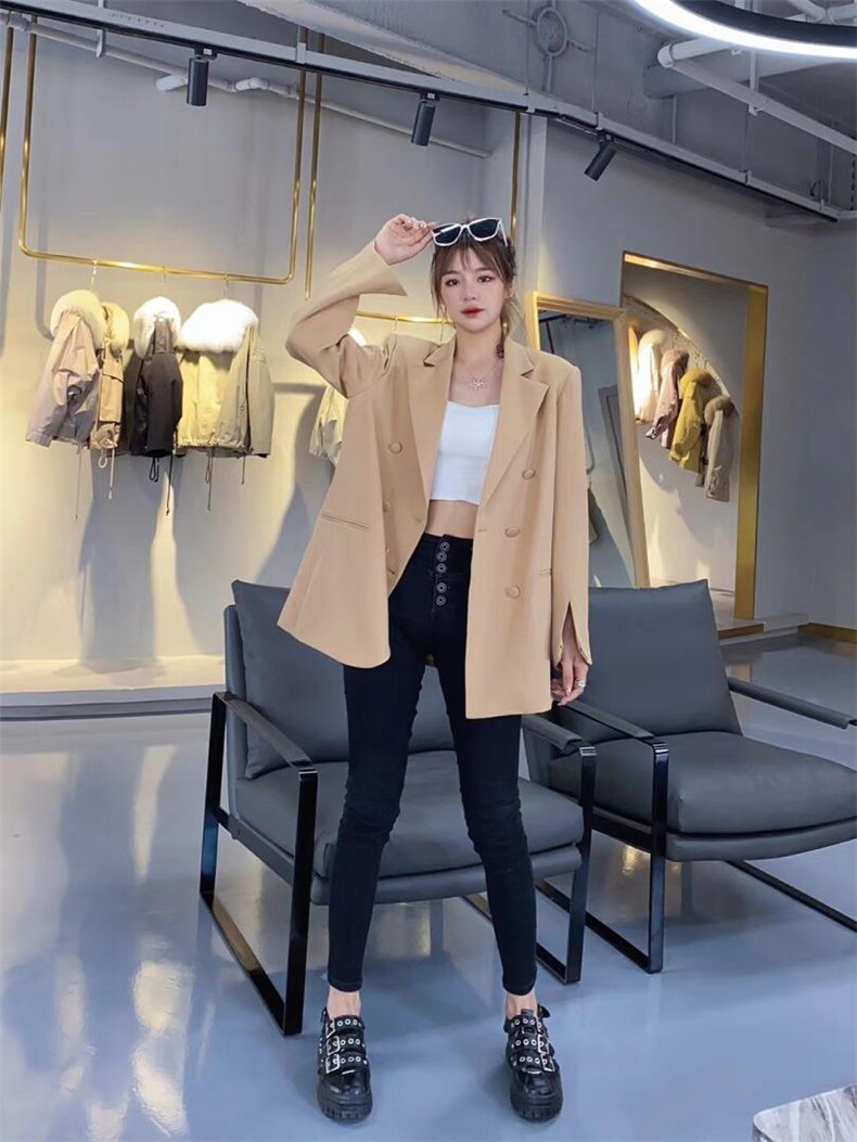 超洋气西装外套现货，女装西装，艾涵o