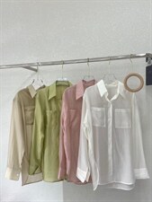 夏季新款衬衫，女装衬衫，伊媚儿