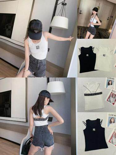 ，现货背心～百搭西装外套，黑，白两色～均码，女装背心吊带，LOVELS