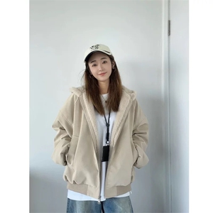 现货高品质美式高街冬季重磅座山雕大毛毛领pu皮棉衣男女加厚外套图片
